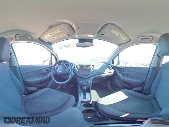 2016 Chevrolet Trax LS with VIN 3GNCJKSB0GL246684, listed as a Copart auction lot 50891495 with 123,519 mi miles and Salvage Title. Bid and sale history available at carsss.com. Image 14.