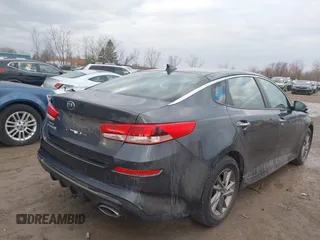 2020 Kia Optima LX with VIN 5XXGT4L34LG425064, listed as a IAAI auction lot 41811003 with 125,619 mi miles and . Bid and sale history available at carsss.com. Image 4.
