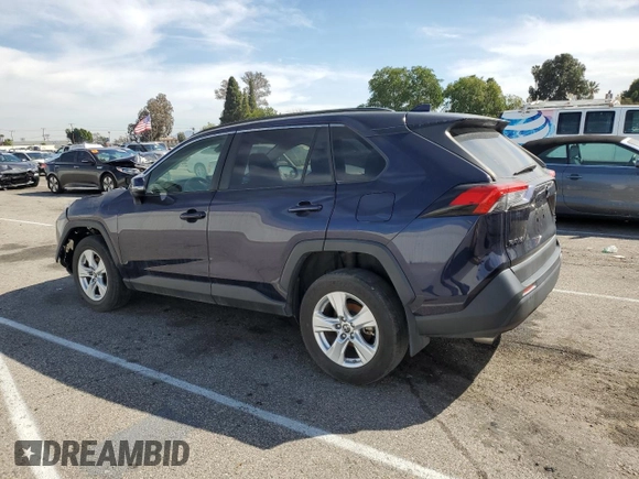 2019 Toyota RAV4 XLE with VIN JTMP1RFV8KD513544, listed as a Copart auction lot 48754385 with Not Provided miles and Salvage Title. Bid and sale history available at DreamBid. Image 2.