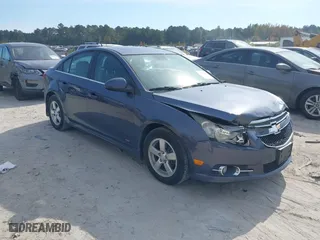 2014 Chevrolet Cruze 1LT with VIN 1G1PC5SB3E7203425, listed as a IAAI auction lot 38003251 with 167,575 mi miles. Bid and sale history available at carsss.com. Image 1.