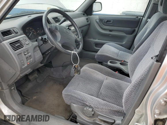 1997 Honda CR-V with VIN JHLRD1840VC062161, listed as a Copart auction lot 47380095 with 160,124 mi miles and Salvage Title. Bid and sale history available at carsss.com. Image 7.