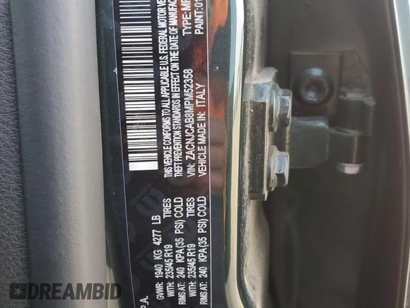 2021 Jeep Renegade Jeepster with VIN ZACNJCAB8MPM52358, listed as a Copart auction lot 51092775 with 33,041 mi miles and Salvage title. Bid and sale history available at DreamBid. Image 14.