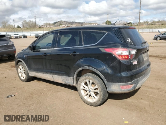 2017 Ford Escape SE with VIN 1FMCU9GD1HUA84912, listed as a Copart auction lot 51988205 with 111,028 mi miles and Salvage Title. Bid and sale history available at carsss.com. Image 2.