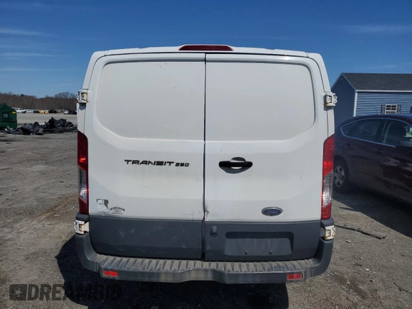 2017 Ford Transit with VIN 1FTYR1ZM5HKB30604, listed as a Copart auction lot 55535775 with 230,193 mi miles and Clean Title. Bid and sale history available at carsss.com. Image 6.
