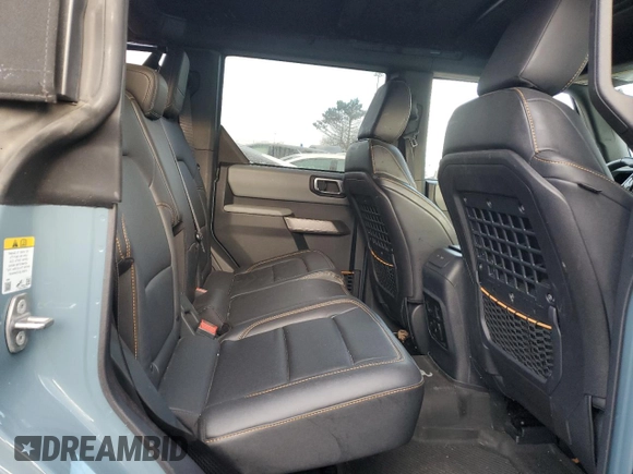 2022 Ford Bronco with VIN 1FMEE5DH8NLA89385, listed as a Copart auction lot 81772054 with 28,064 mi miles and Salvage Title. Bid and sale history available at DreamBid. Image 10.