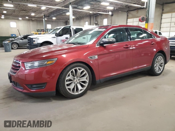 2015 Ford Taurus Limited with VIN 1FAHP2F81FG182577, listed as a Copart auction lot 52828795 with 74,457 mi miles and Salvage Title. Bid and sale history available at carsss.com. Image 1.