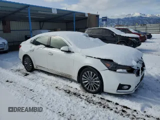 2017 Kia Cadenza Premium with VIN KNALB4J12H5036791, listed as a Copart auction lot 46122565 with 59,486 mi miles and Salvage Title. Bid and sale history available at carsss.com. Image 4.