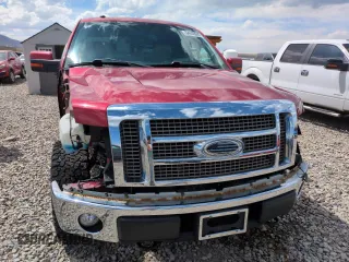 2009 Ford F-150 XL with VIN 1FTPW14V19FA61652, listed as a Copart auction lot 54440595 with 154,589 mi miles and Salvage Title. Bid and sale history available at DreamBid. Image 5.