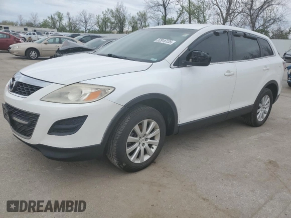 2010 Mazda CX-9 Sport with VIN JM3TB2MA1A0234405, listed as a Copart auction lot 52916135 with 183,646 mi miles and Salvage Title. Bid and sale history available at DreamBid. Image 1.