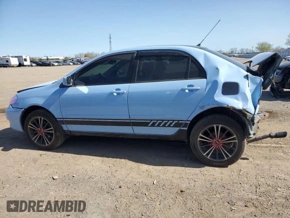 2005 Toyota Corolla CE z VIN 2T1BR32E85C845622, wystawiony jako Copart lot #52092805 z przebiegiem 192 023 mil mil oraz Nie do naprawy • Non repairable. Historia ofert i sprzedaży dostępna na DreamBid. Obrazek 2.