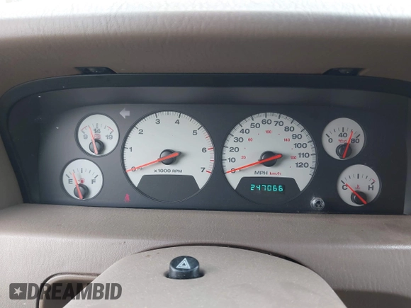 2001 Jeep Grand Cherokee Limited with VIN 1J4GW58N01C587109, listed as a IAAI auction lot 41929445 with 247,066 mi miles. Bid and sale history available at carsss.com. Image 7.