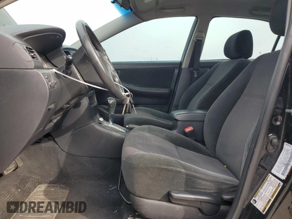 2005 Toyota Corolla CE with VIN 1NXBR32E45Z411163, listed as a Copart auction lot 44561615 with 185,479 mi miles and Salvage Title. Bid and sale history available at DreamBid. Image 7.