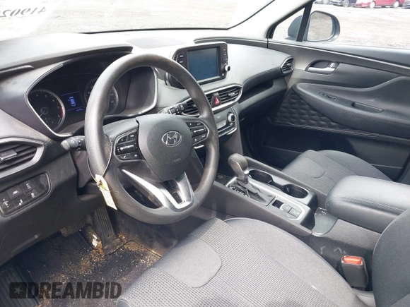 2019 Hyundai Santa Fe SE with VIN 5NMS2CAD3KH092150, listed as a IAAI auction lot 41902766 with 46,595 mi miles and . Bid and sale history available at DreamBid. Image 5.