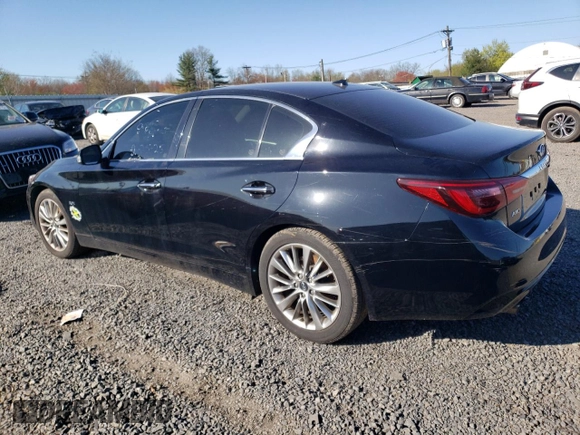 2018 Infiniti Q50 Luxe with VIN JN1EV7AR6JM443389, listed as a Copart auction lot 53515455 with 132,762 mi miles and Clean title. Bid and sale history available at DreamBid. Image 2.