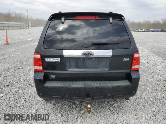 2011 Ford Escape Limited with VIN 1FMCU9EG6BKB96587, listed as a Copart auction lot 53936495 with 231,910 mi miles and Salvage Title. Bid and sale history available at DreamBid. Image 6.