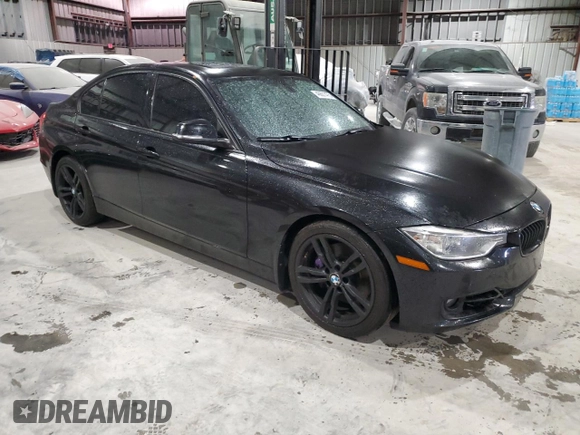 2013 BMW 3 Series 335i with VIN WBA3A9G52DNR97184, listed as a Copart auction lot 46601475 with 132,371 mi miles and Clean title. Bid and sale history available at DreamBid. Image 4.