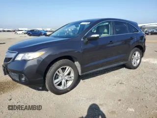 2014 Acura RDX with VIN 5J8TB3H3XEL006581, listed as a Copart auction lot 61219395 with 106,506 mi miles and Salvage title. Bid and sale history available at DreamBid. Image 1.