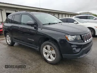 2017 Jeep Compass Sport SE with VIN 1C4NJDBB7HD173530, listed as a Copart auction lot 55295085 with 112,391 mi miles and Salvage title. Bid and sale history available at DreamBid. Image 4.