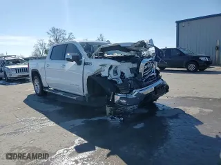 2022 GMC Sierra 1500 Limited SLT with VIN 3GTU9DEL9NG112185, listed as a Copart auction lot 46076825 with 22,228 mi miles and Salvage Title. Bid and sale history available at carsss.com. Image 10.