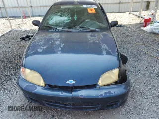 2002 Chevrolet Cavalier with VIN 1G1JC524627165174, listed as a Copart auction lot 74334274 with 0 mi miles and Salvage Title. Bid and sale history available at carsss.com. Image 5.
