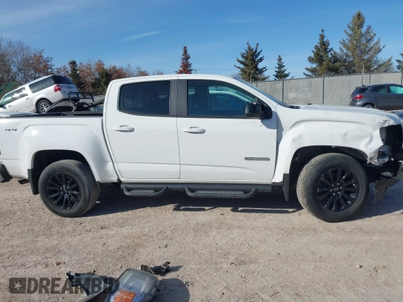 2021 GMC Canyon 4WD Elevation with VIN 1GTG6CEN2M1135306, listed as a IAAI auction lot 41763075 with 116,981 mi miles. Bid and sale history available at carsss.com. Image 14.