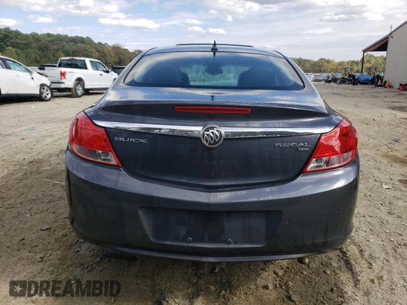 2011 Buick Regal with VIN 2G4GU5GC4B9184556, listed as a Copart auction lot 76323574 with 220,800 mi miles and Salvage Title. Bid and sale history available at DreamBid. Image 6.