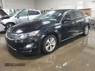 2015 Kia Optima Hybrid with VIN KNAGM4AD0F5082896, listed as a Copart auction lot 42001675 with 143,877 mi miles and Salvage Title. Bid and sale history available at carsss.com. Image 1.