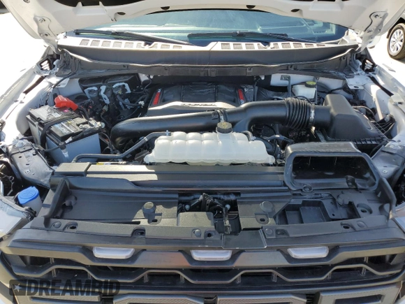 2024 Ford F-150 Raptor with VIN 1FTFW1RG1RFA22551, listed as a Copart auction lot 51982195 with 5,473 mi miles and Salvage Title. Bid and sale history available at DreamBid. Image 11.