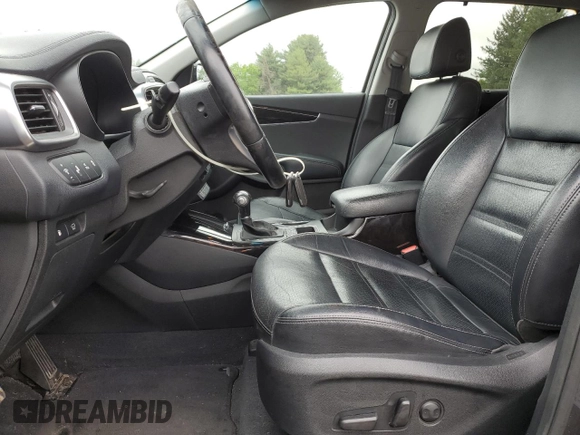 2017 Kia Sorento EX with VIN 5XYPHDA55HG230969, listed as a Copart auction lot 57320195 with 140,663 mi miles and Salvage title. Bid and sale history available at DreamBid. Image 7.