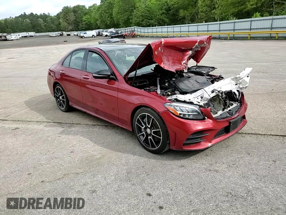 2019 Mercedes-Benz C 300 z VIN 55SWF8DB6KU283459, wystawiony jako Copart lot #50158515 z przebiegiem 73 245 mil mil oraz Szkoda całkowita • Salvage title. Historia ofert i sprzedaży dostępna na DreamBid. Obrazek 10.