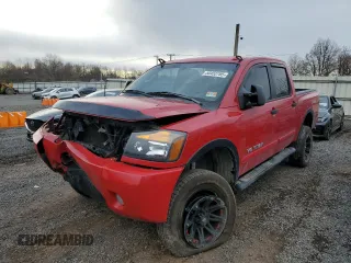 2011 Nissan Titan SL with VIN 1N6AA0EC0BN308082, listed as a Copart auction lot 50452785 with 138,534 mi miles and Clean Title. Bid and sale history available at carsss.com. Image 1.