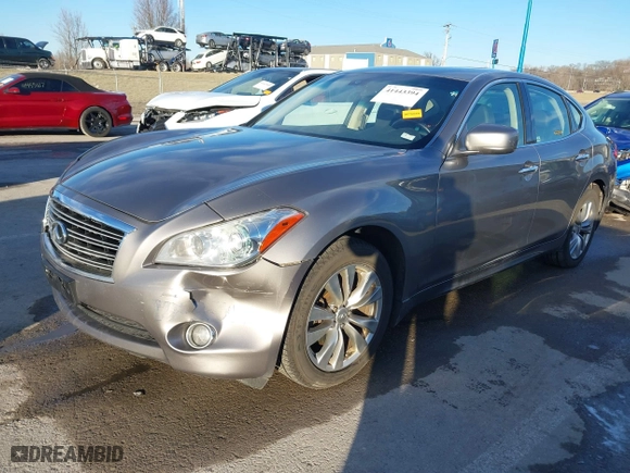 2012 Infiniti M37 with VIN JN1BY1ARXCM396085, listed as a IAAI auction lot 41443394 with 191,106 mi miles. Bid and sale history available at carsss.com. Image 17.
