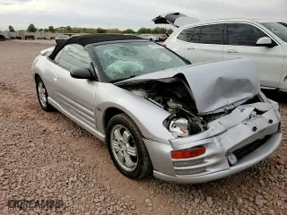 2001 Mitsubishi Eclipse GT with VIN 4A3AE85H21E013398, listed as a Copart auction lot 82793504 with 85,716 mi miles and Salvage Title. Bid and sale history available at carsss.com. Image 11.