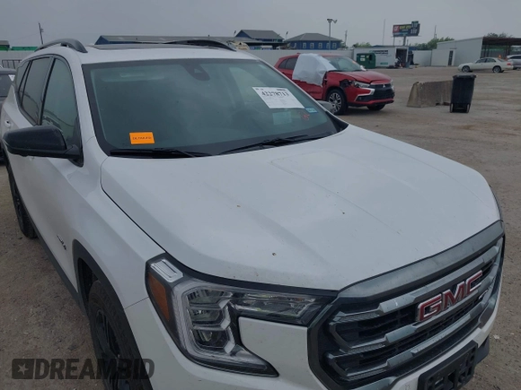 2024 GMC Terrain AT4 with VIN 3GKALYEG6RL311758, listed as a IAAI auction lot 42278713 with 14,701 mi miles and . Bid and sale history available at DreamBid. Image 6.