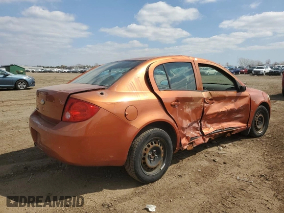 2007 Chevrolet Cobalt LT with VIN 1G1AL55F677138691, listed as a Copart auction lot 52513785 with 138,488 mi miles and Salvage Title. Bid and sale history available at DreamBid. Image 3.