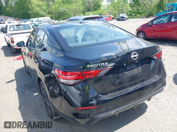 2024 Nissan Sentra SV with VIN 3N1AB8CV0RY379690, listed as a IAAI auction lot 42102042 with 12,099 mi miles and . Bid and sale history available at DreamBid. Image 3.