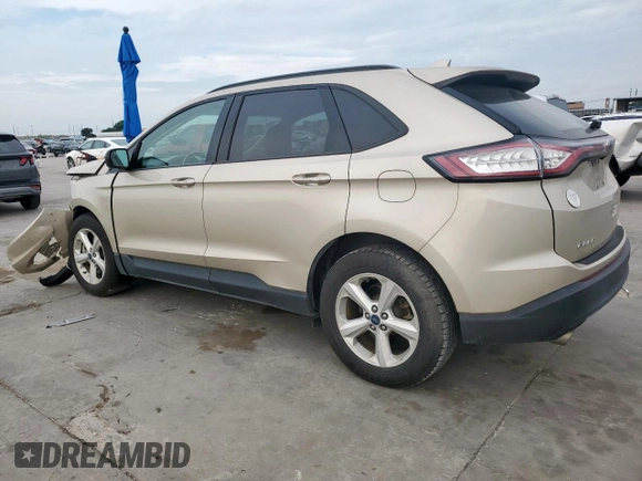 2017 Ford Edge SE with VIN 2FMPK4G97HBC68506, listed as a Copart auction lot 59440935 with 62,695 mi miles and Salvage title. Bid and sale history available at DreamBid. Image 2.