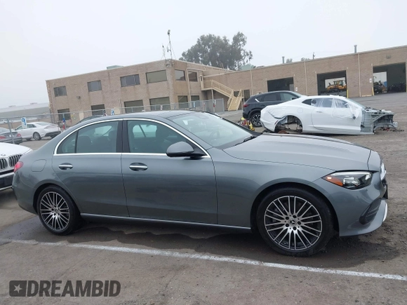2023 Mercedes-Benz C 300 with VIN W1KAF4GB0PR077562, listed as a IAAI auction lot 41668553 with 18,888 mi miles and . Bid and sale history available at DreamBid. Image 13.