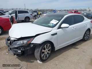 2012 Kia Optima SX with VIN 5XXGR4A60CG058689, listed as a IAAI auction lot 41774004 with 169,831 mi miles. Bid and sale history available at carsss.com. Image 17.