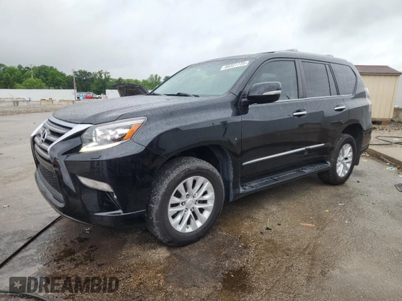 2017 Lexus GX 460 with VIN JTJBM7FX2H5149791, listed as a Copart auction lot 60327735 with 104,213 mi miles and Salvage title. Bid and sale history available at DreamBid. Image 1.