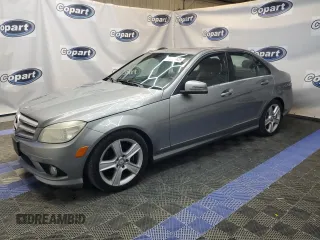 2010 Mercedes-Benz C-Class C 300 Sport with VIN WDDGF5EB3AA392493, listed as a Copart auction lot 47070445 with 197,701 mi miles and Salvage Title. Bid and sale history available at carsss.com. Image 1.