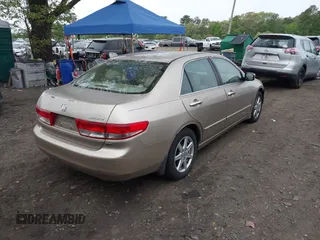 2003 Honda Accord EX z VIN 1HGCM665X3A075800, wystawiony jako IAAI lot #42231769 z przebiegiem 180 000 mil mil oraz . Historia ofert i sprzedaży dostępna na DreamBid. Obrazek 4.