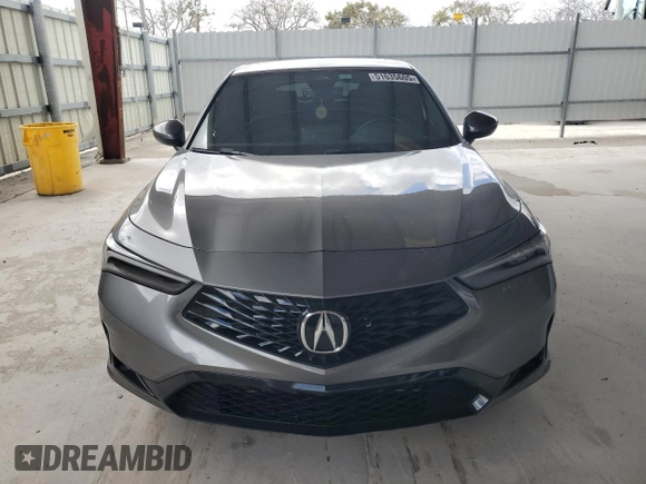 2024 Acura Integra w/A-Spec Package z VIN 19UDE4H3XRA022167, wystawiony jako Copart lot #51635605 z przebiegiem 6 350 mil mil oraz Szkoda całkowita • Salvage title. Historia ofert i sprzedaży dostępna na DreamBid. Obrazek 5.