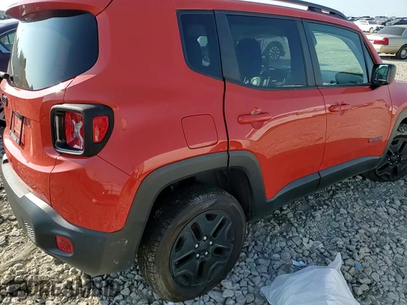 2018 Jeep Renegade Upland z VIN ZACCJBAB2JPH64207, wystawiony jako Copart lot #65781444 z przebiegiem 88 856 mil mil oraz Nie do naprawy • Non repairable. Historia ofert i sprzedaży dostępna na DreamBid. Obrazek 12.