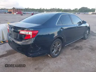 2014 Toyota Camry L with VIN 4T4BF1FK7ER349244, listed as a IAAI auction lot 42040599 with 186,545 mi miles. Bid and sale history available at carsss.com. Image 4.