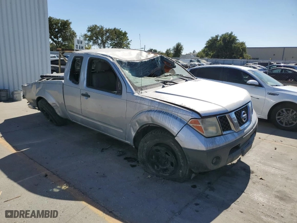 2007 Nissan Frontier XE with VIN 1N6BD06T27C436059, listed as a Copart auction lot 64815144 with 262,940 mi miles and Salvage Title. Bid and sale history available at carsss.com. Image 4.