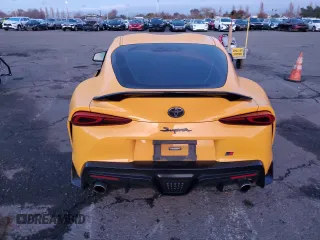 2021 Toyota GR Supra 2.0 with VIN WZ1DB2C00MW046029, listed as a Copart auction lot 85794394 with 0 mi miles and Salvage Title. Bid and sale history available at carsss.com. Image 6.