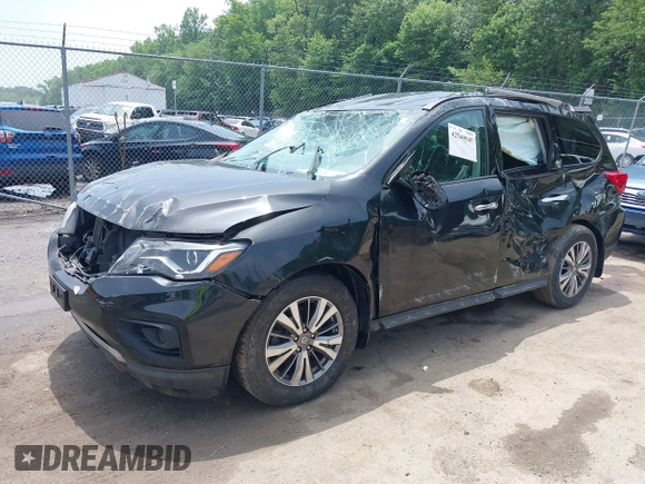 2018 Nissan Pathfinder SL with VIN 5N1DR2MM9JC638579, listed as a IAAI auction lot 42540945 with 73,559 mi miles and . Bid and sale history available at DreamBid. Image 16.