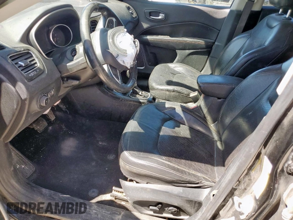 2018 Jeep Compass Limited with VIN 3C4NJDCB5JT332771, listed as a Copart auction lot 50347145 with 173,687 mi miles and Salvage Title. Bid and sale history available at DreamBid. Image 7.