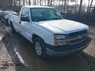 2004 Chevrolet Silverado 1500 Work Truck with VIN 1GCEC14X14Z201305, listed as a IAAI auction lot 41619446 with 166,615 mi miles. Bid and sale history available at carsss.com. Image 1.